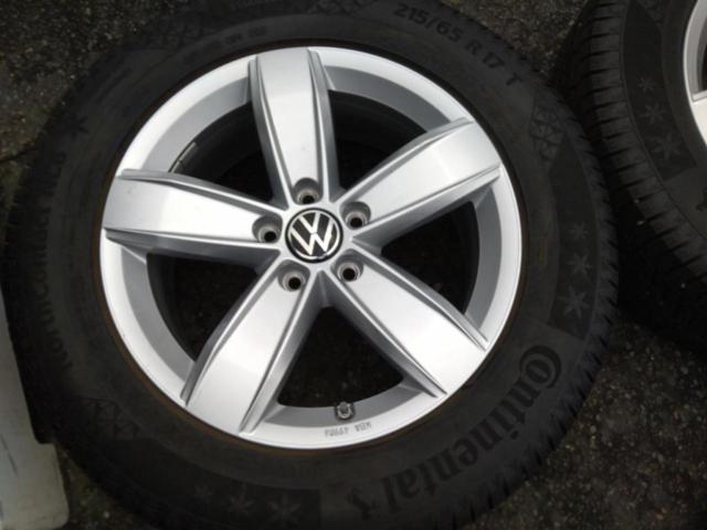 【輸入車純正】フォルクスワーゲン ティグアン純正アルミホイール+【Continental】NorthContact NC6