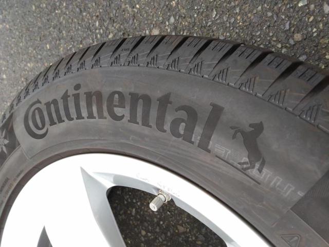 【輸入車純正】フォルクスワーゲン ティグアン純正アルミホイール+【Continental】NorthContact NC6