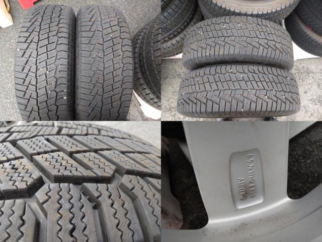 【輸入車純正】フォルクスワーゲン ティグアン純正アルミホイール+【Continental】NorthContact NC6