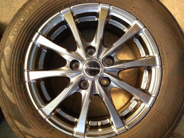 【HOT STUFF】Exceeder EX10 (5HOLE)+【YOKOHAMA】BluEarth-RV RV03