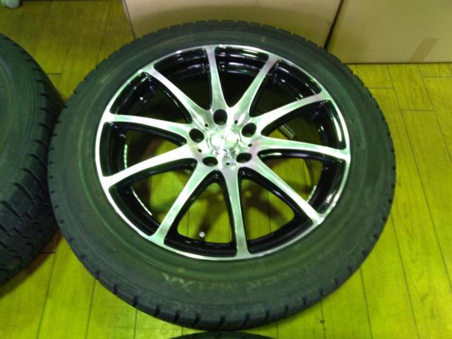 ☆アルヴェル(20～30系)冬の準備に!☆ 【BADX】 632  LOXARNY SPORT RS-10  +  【DUNLOP】WINTERMAXX WM02
