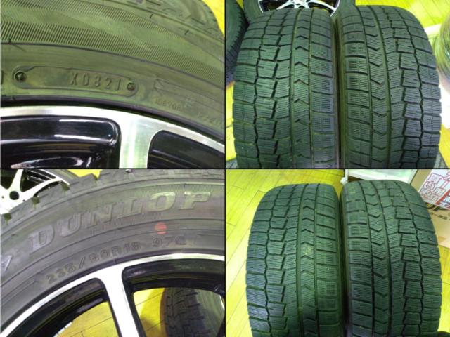 ☆アルヴェル(20～30系)冬の準備に!☆ 【BADX】 632  LOXARNY SPORT RS-10  +  【DUNLOP】WINTERMAXX WM02