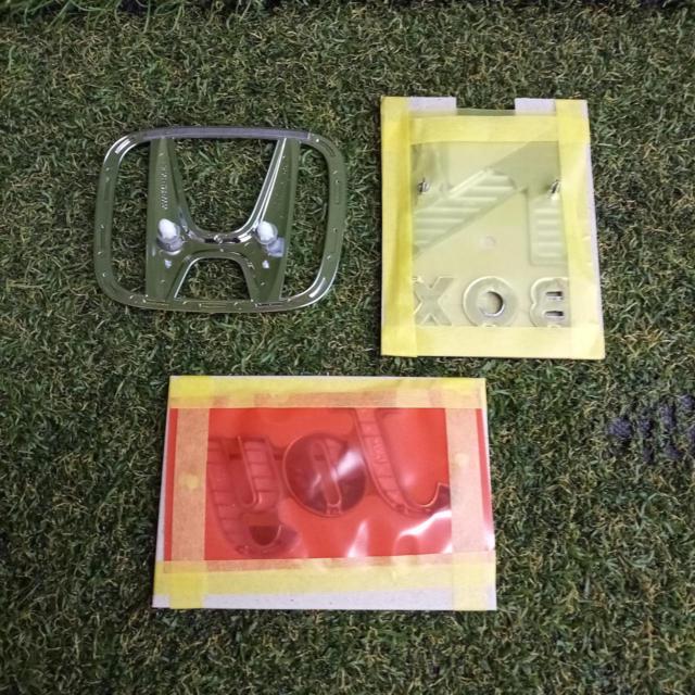 【ホンダ純正】N-BOX JOY純正エンブレム3点
