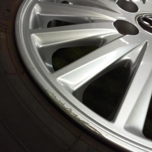 トヨタ純正(TOYOTA)  80系VOXY/NOAH 15本フィンタイプアルミホイール  + BRIDGESTONE(ブリヂストン) NEWNO 2023年製造