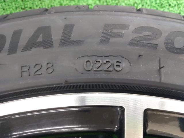 TOYOTA(トヨタ) G’s アクア純正ホイール + MINERVA F205【新品タイヤ付き!!!】