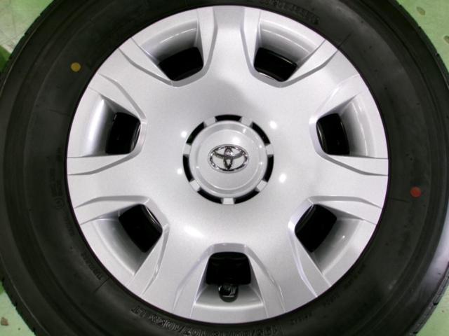 【新車外し品!】TOYOTA 200系ハイエース純正スチールホイール + BRIDGESTONE ECOPIa RD613
