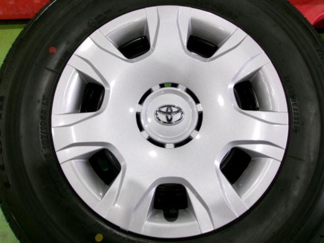 【新車外し品!】TOYOTA 200系ハイエース純正スチールホイール + BRIDGESTONE ECOPIa RD613