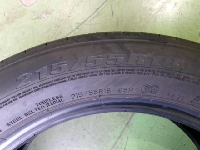 【新車外し品!】DUNLOP e. SPORT MAXX 215/55R18 4本セット