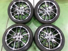 【未使用ホイール+バリ山タイヤ!】MONZA JAPAN JP STYLE MJ02 + BRIDGESTONE POTENZA RE050A