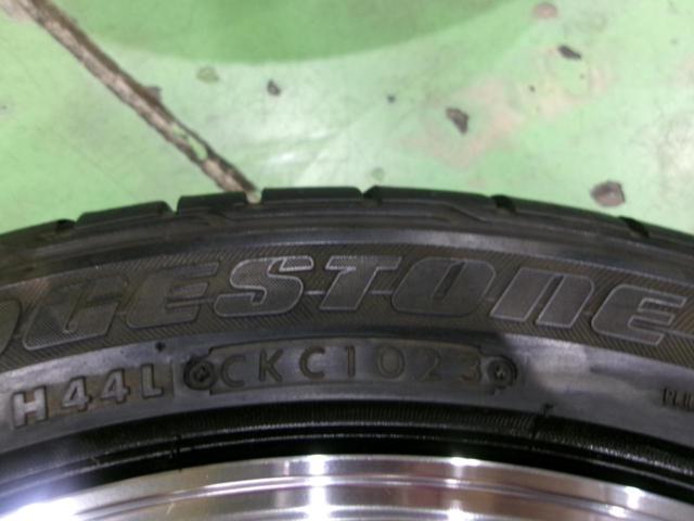 【未使用ホイール+バリ山タイヤ!】MONZA JAPAN JP STYLE MJ02 + BRIDGESTONE POTENZA RE050A