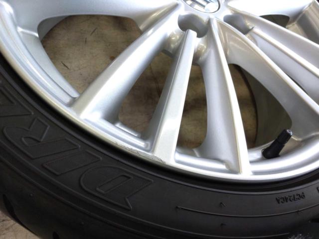 【スズキ】 ZC32S前期スイフトスポーツ純正ホイール+【DUNLOP】DIREZZA ZⅢ