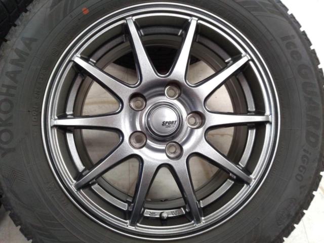 ABELIA SPORTS スポークホイール +【YOKOHAMA】iceGUARD iG60