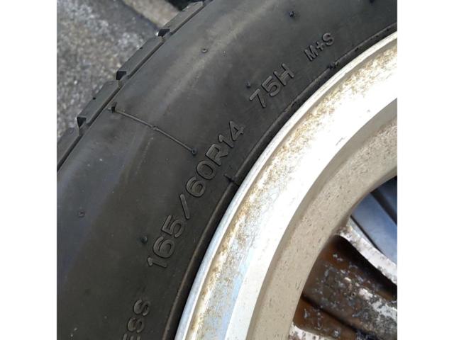 【NANKANG】NS-25  165/60R14 4本セット パンク修理あり