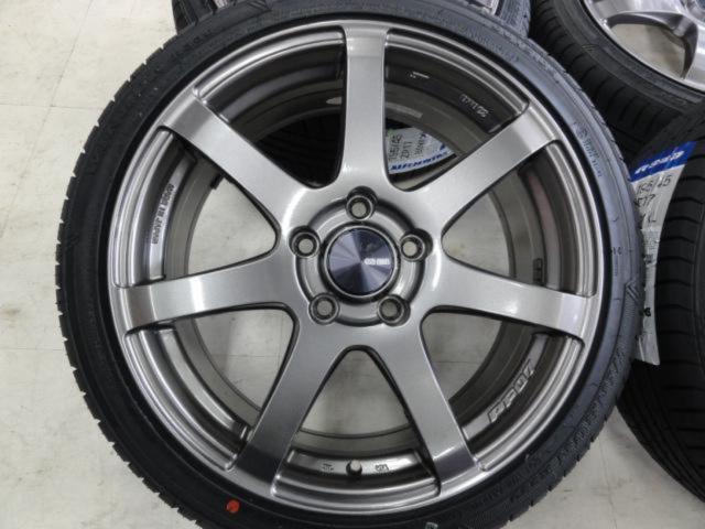 【新品タイヤ付/スイスポに!】ENKEI PerformanceLine PF07  + WINRUN(ウィンラン) R330