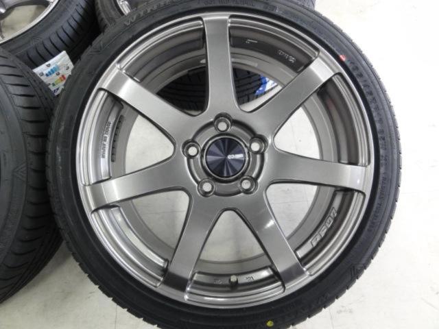 【新品タイヤ付/スイスポに!】ENKEI PerformanceLine PF07  + WINRUN(ウィンラン) R330