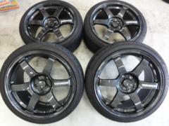 RAYS VOLKRACING TE37 SAGA S-Plus  + YOKOHAMA ADVAN FLEVA