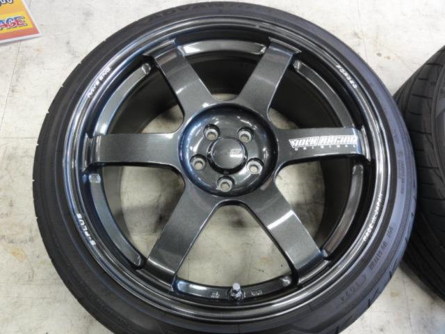RAYS VOLKRACING TE37 SAGA S-Plus  + YOKOHAMA ADVAN FLEVA