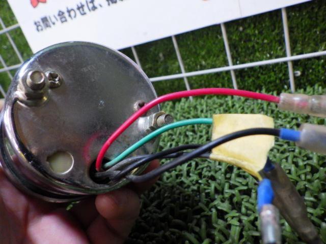 【メーカー不明】電気式タコメーター 60Φ