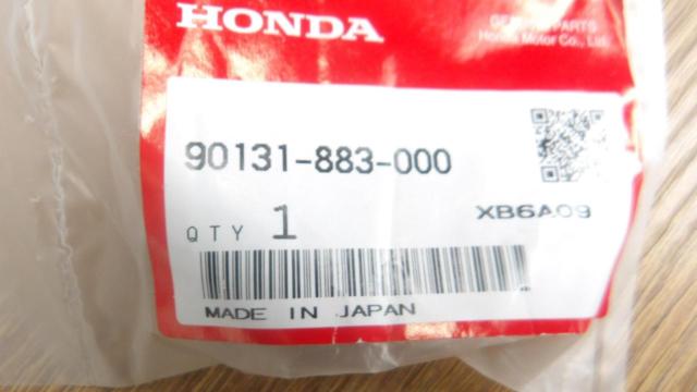 PCX125 JK81 フィラーキャップ/Oリング/ドレンボルト 新古