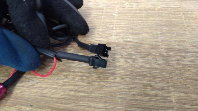 【KOSO】 テンプメーター レッド 温度センサーアダプターセンサー付属(M10×P1.25)