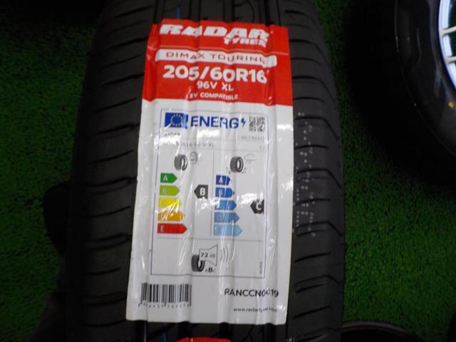 トヨタ純正(TOYOTA)  ノア/ヴォクシー 80系 純正BBSホイール + RADAR Dimax Touring 新品タイヤ!!
