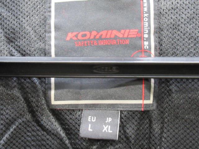 【美品】 サイズXL ウォータープルーフライニングジャケット KOMINE(コミネ)