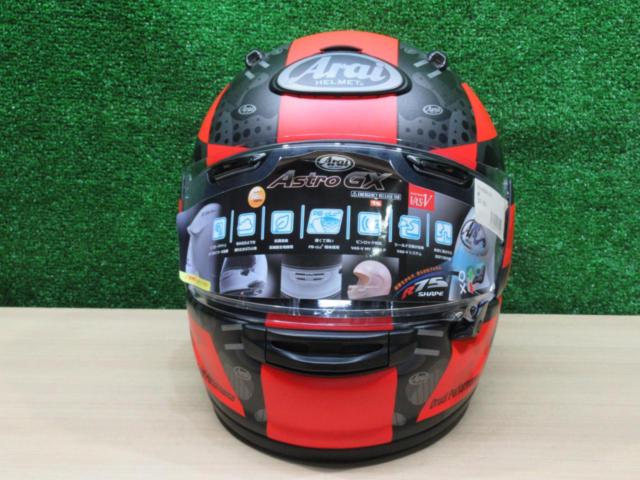 【未使用】 サイズM ASTRO GX チェッカー Arai(アライ)