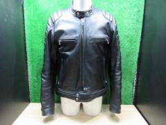 【極美品】 サイズLL パテッドシングルライダース KADOYA(カドヤ)