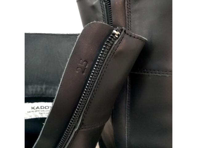 KADOYA ALTER KEIS レザーハイスニーカー
