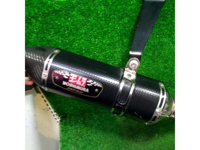 【MT-09】 YOSHIMURA 機械曲げサイクロン R-77S カーボンエンド