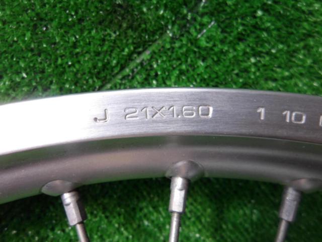 XR230(2010年外し) HONDA 純正DID製前後ホイールセット F:J21×1.60 R:J18×2.15