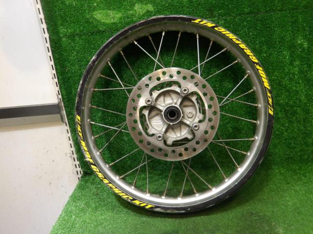 XR230(2010年外し) HONDA 純正DID製前後ホイールセット F:J21×1.60 R:J18×2.15