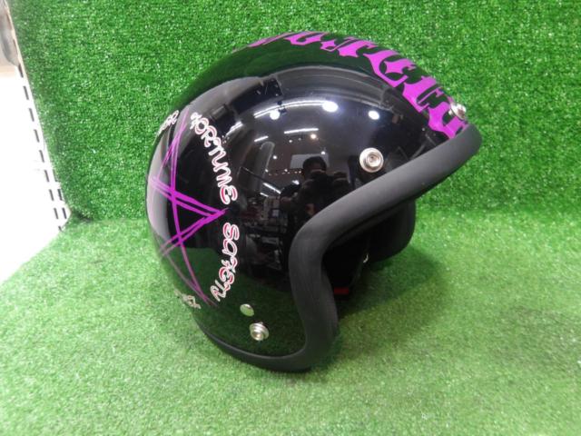 サイズ不明【RIDEZ】ジェットヘルメット 製造年不明