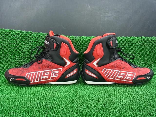 約29.5cm/EUR45.5/US12 Alpinestars(アルパインスターズ) AUSTIN RIDING SHOE MM93 RD/BK/WH