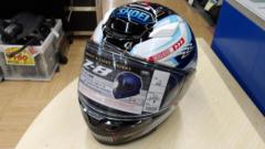 Mサイズ(57cm) SHOEI(ショウエイ) Z-8 ARCANE(アルケーン) TC-10 BK/WH 限定販売品 (廃番商品)