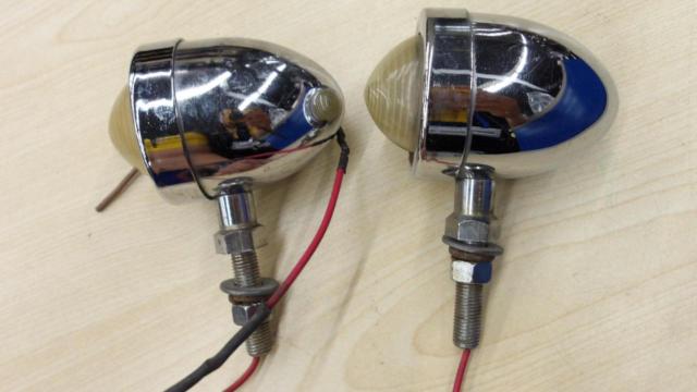 メーカー不明 ウインカー左右セット(シングル球タイプ)