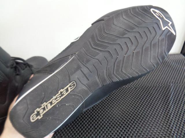 【Alpinestars】FASTER-3 RIDEKNIT ライディングシューズ ブラック  US/8.5 EUR/41