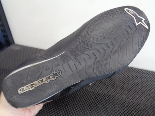 【Alpinestars】FASTER-3 RIDEKNIT ライディングシューズ ブラック  US/8.5 EUR/41