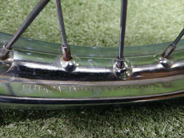 【HONDA/ホンダ】純正 リアホイール スーパーカブ90(HA02)外し 刻印:J17 140 B0391 DOT