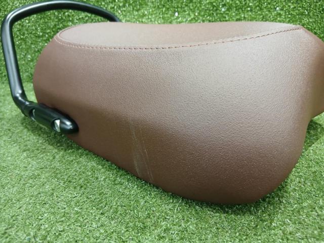 【Royal Enfield/ロイヤルエンフィールド】純正タンデムシート タンデムバー付き ブラウン 品番:5015290012 クラシック350 (Classic 350)外し