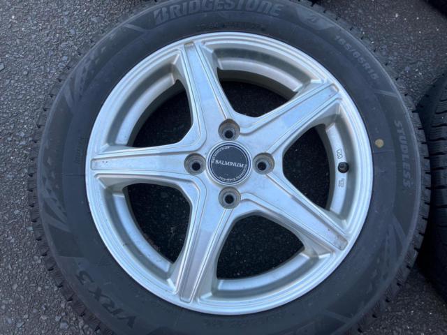BRIDGESTONE BALMINUM VR5 (4HOLE) + BRIDGESTONE BLIZZAK VRX3