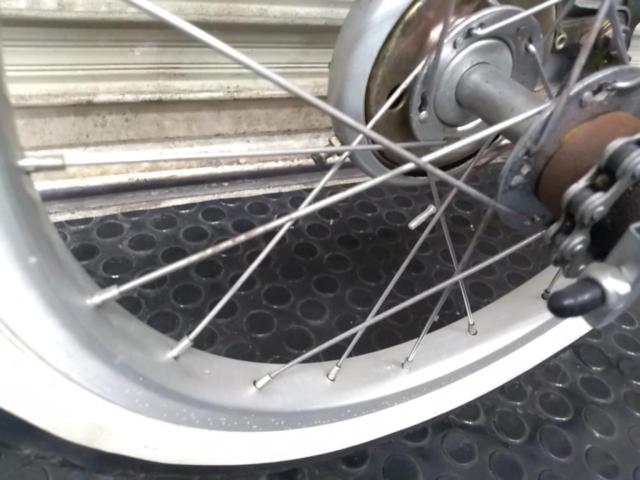 MIYATA SUPER FOLIO 16×1.75インチシングルギア折りたたみ自転車 シャンパンゴールド