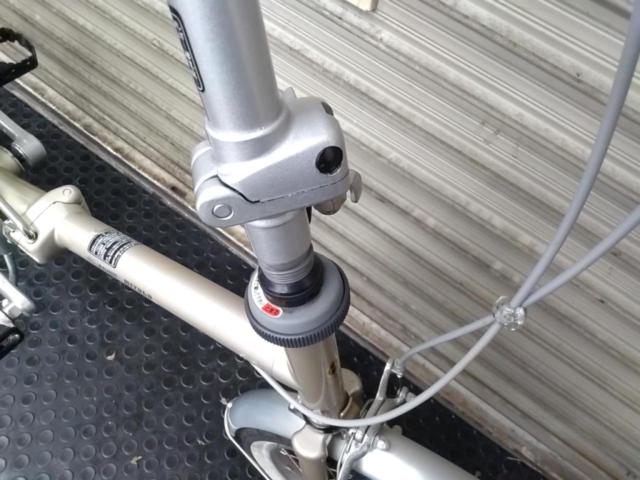 MIYATA SUPER FOLIO 16×1.75インチシングルギア折りたたみ自転車 シャンパンゴールド