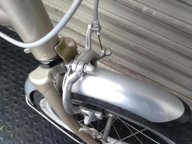MIYATA SUPER FOLIO 16×1.75インチシングルギア折りたたみ自転車 シャンパンゴールド