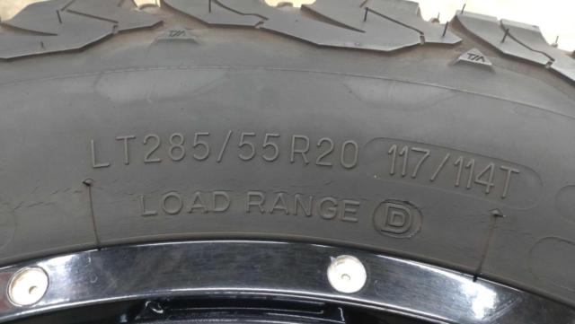 TRISTAR INTERNATIONAL MKW MK-56 + BFGoodrich All-Terrain K02