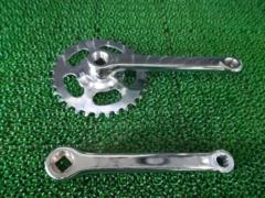 軽快車用クランクセット 32T 165mm
