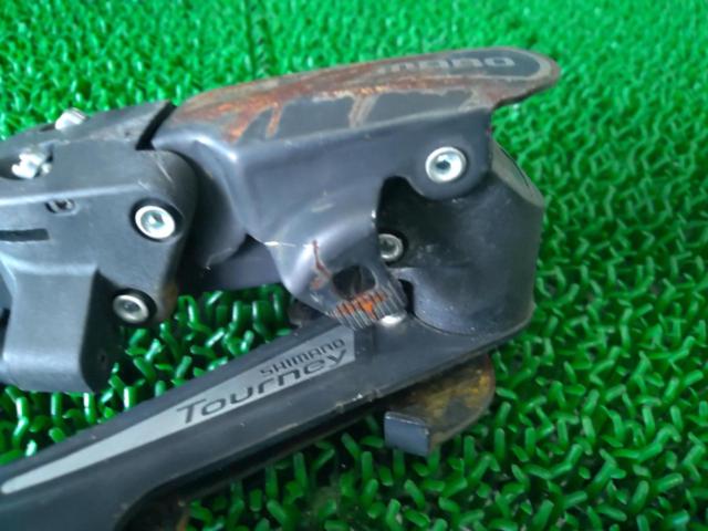 ※ワイヤー固定金具欠品 SHIMANO RD-TY21B  リアディレイラー