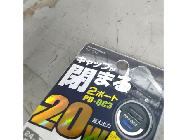 KASHIMURA
DC-PD20W
USB2 port
QC3
Automatic detection compact
DC-037