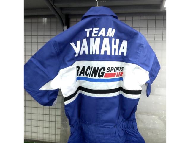 Size LLYAMAHA Mechanic Suit
Blue / white