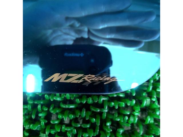 MZRacing マルチファンクション LEDブルーミラー